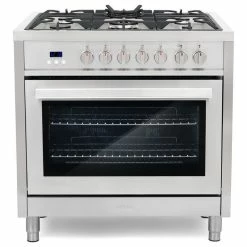 Brand new 👍 Cosmo COS-F965 36 In. Stainless Steel Dual Fuel Range With Convection Oven 😉