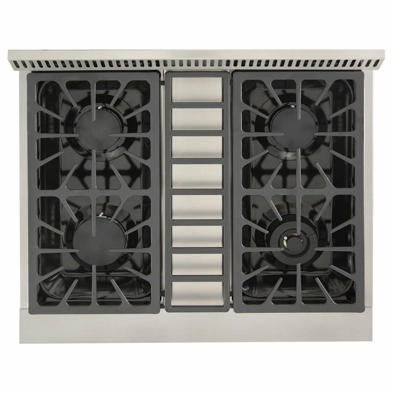 Brand new ✔️ KUCHT Pro Style 30" Dual-Fuel Range, Classic Silver, Natural Gas 🌟 - Image 7