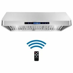 New 👍 Cosmo Modern Under-Cabinet Range Hood, Touch Screen, 36" ⭐