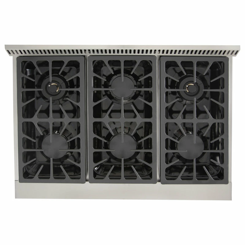 Outlet 🔥 KUCHT Pro Style 36" Stainless Steel 6 Sealed Burners, Classic Silver, Natural Ga 🎁 - Image 8