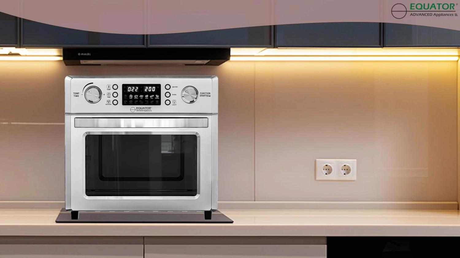 Promo ๐ Conserv By Equator Equator 0.9cu.ft.Air Fryer+Convection Oven+Pizza Oven+Grill+Dehydrator Stainless ๐ - Image 2