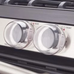 Best reviews of 🌟 Superior Brands Child Proof Universal Stove Knob Covers Pack Of 5, Clear 😍