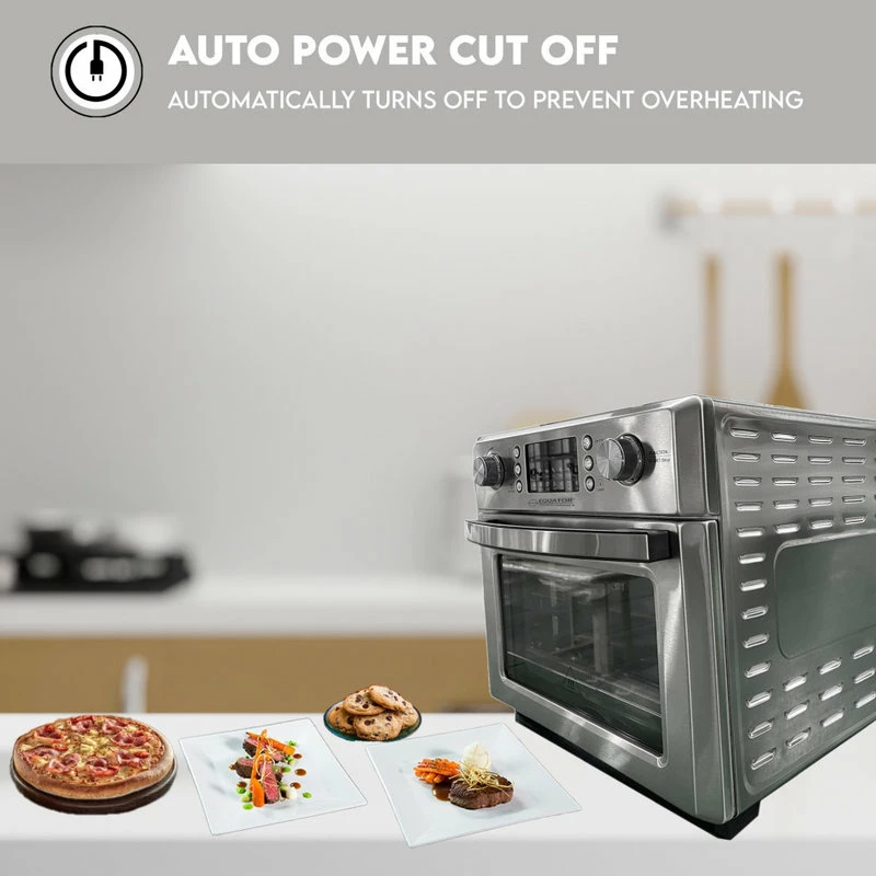 Promo ๐ Conserv By Equator Equator 0.9cu.ft.Air Fryer+Convection Oven+Pizza Oven+Grill+Dehydrator Stainless ๐ - Image 13