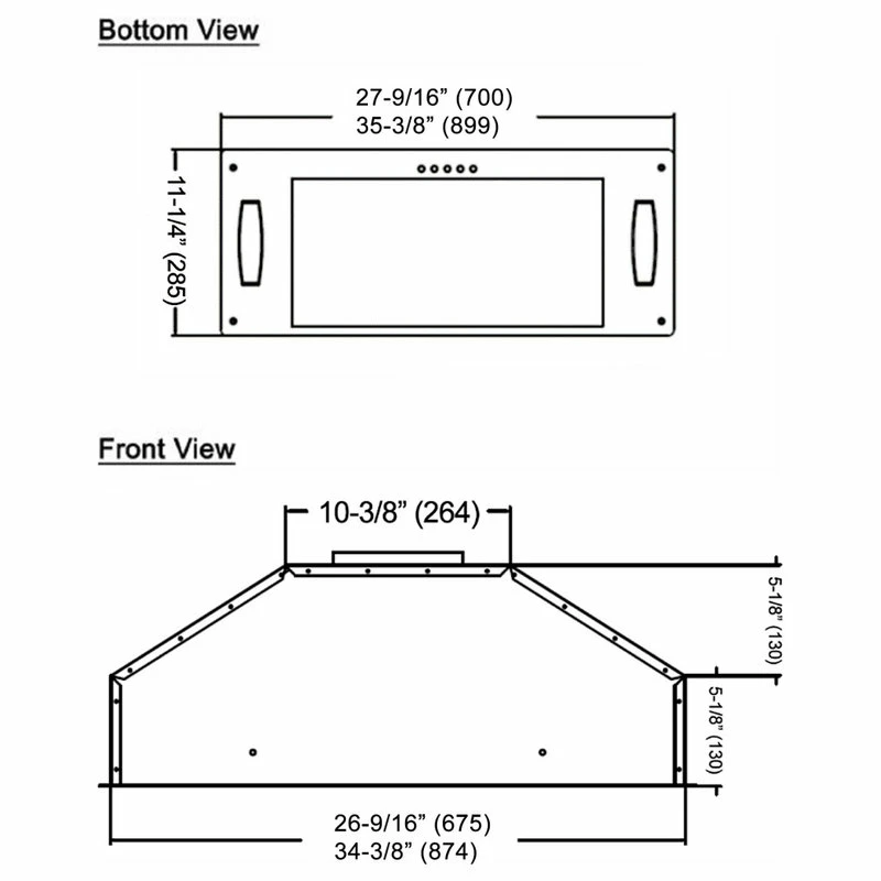 Brand new ✨ KOBE Range Hoods KOBE 30" 750 CFM Insert Range Hood, Stainless Steel With Airflow Efficiency, 30" 🎁 - Image 5