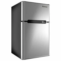 Promo 🛒 Costway Refrigerator Small Freezer Fridge Compact 3.2 Cu Ft. Unit ✨