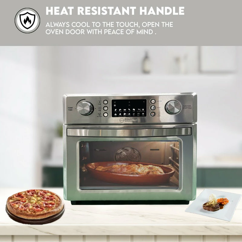 Promo ๐ Conserv By Equator Equator 0.9cu.ft.Air Fryer+Convection Oven+Pizza Oven+Grill+Dehydrator Stainless ๐ - Image 11