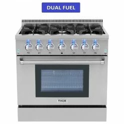 Best deal 👍 36" Thor Kitchen 6 Burner Dual Fuel Range, Natural Gas 🔥