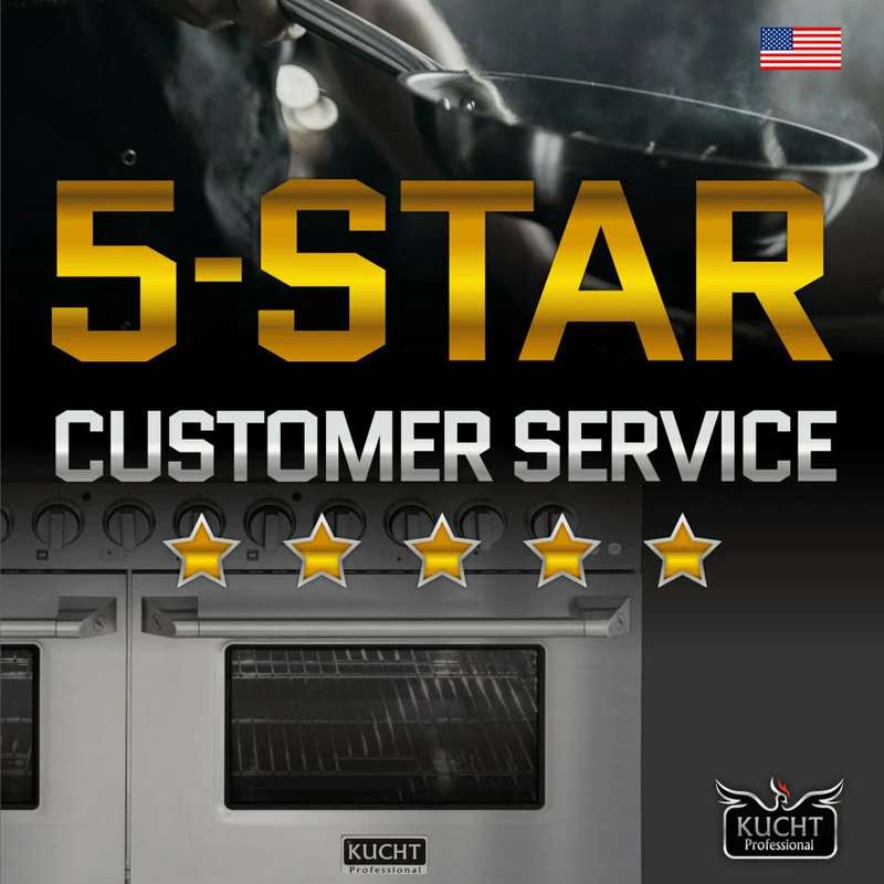 Brand new ✔️ KUCHT Pro Style 30" Dual-Fuel Range, Classic Silver, Natural Gas 🌟 - Image 11