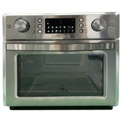 Promo 🌟 Conserv By Equator Equator 0.9cu.ft.Air Fryer+Convection Oven+Pizza Oven+Grill+Dehydrator Stainless 👏