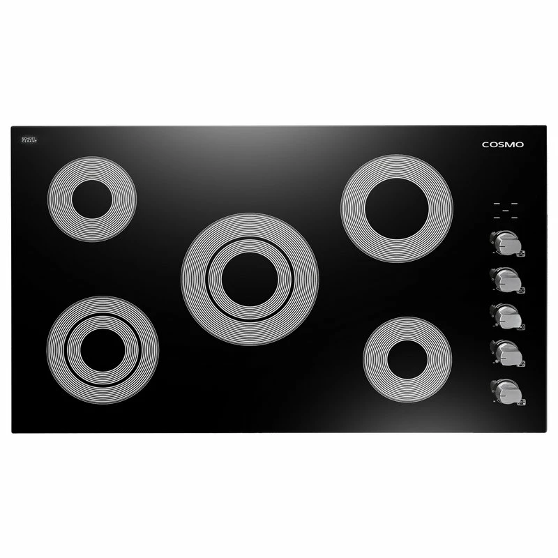 Outlet ๐ Cosmo 2PC Kitchen Package With 36" Electric Cooktop & 24" Electric Wall Oven โจ - Image 2