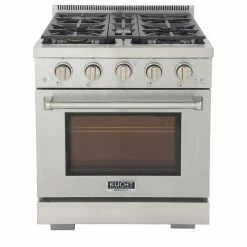 Promo โญ KUCHT Professional 30" 4.2 Cu.ft. Range, Power Burner, Convection Oven, Classic Silver ๐