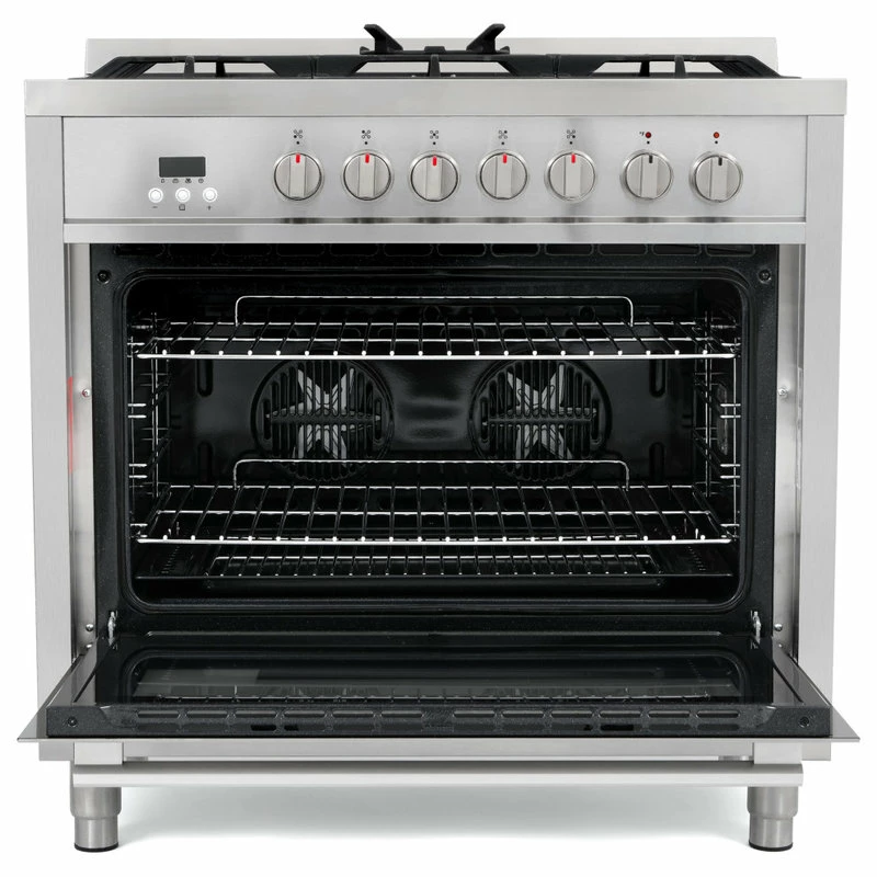 Wholesale ๐ฅฐ Cosmo 36" Pro Chef Style Dual-Fuel Range True Convection Oven ๐ - Image 8