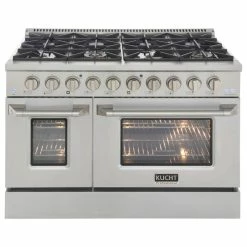 Hot Sale 🎉 KUCHT Professional 48" 6.7 Cu. Ft. Range, Stainless Steel, Liquid Propane 😍