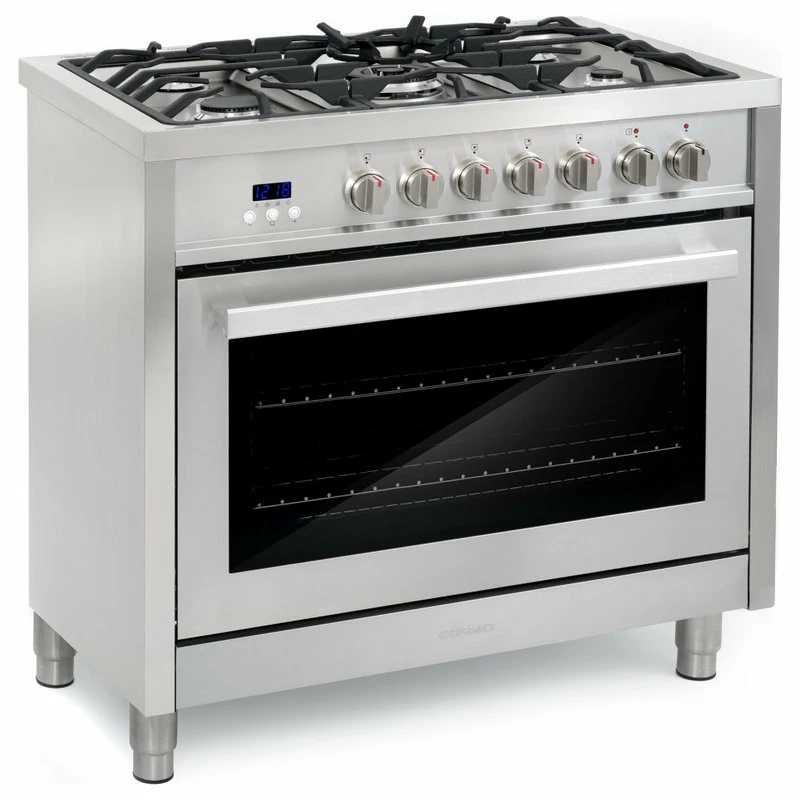 Deals ๐ Cosmo 2-Piece Kitchen, 36" Dual Fuel Range And 36" Wall Mount Range Hood โ - Image 5