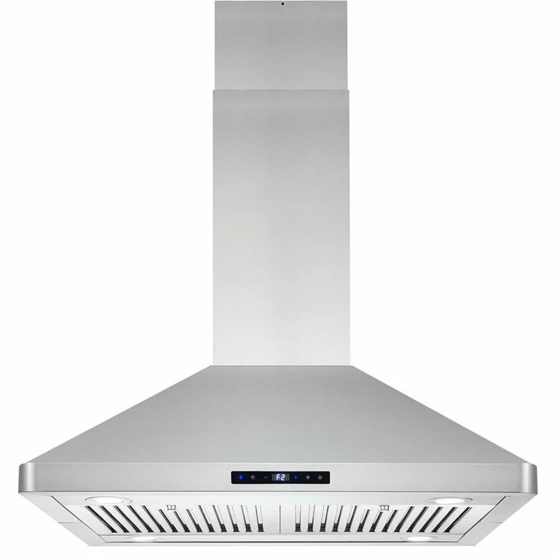 Wholesale 💯 Cosmo 30" 380 CFM Ducted Island Range Hood Kitchen Hood In Stainless Steel 👍