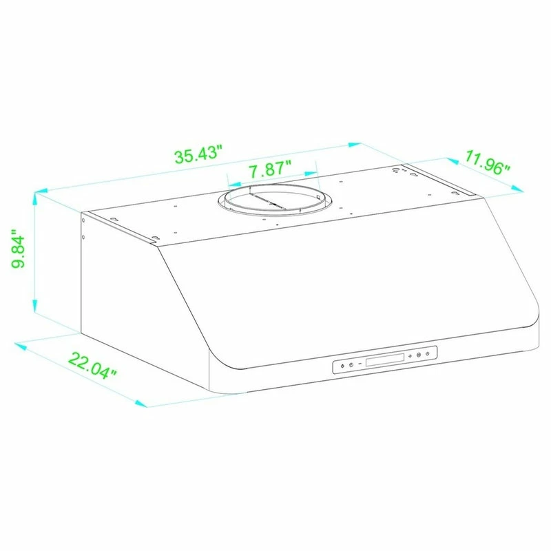 Best reviews of ๐ Winflo Ducted Under-Cabinet Air Flow Range Hood, 466 CFM, 30" ๐ - Image 5