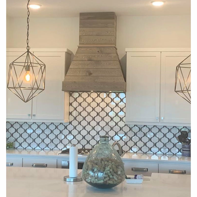 Deals 🌟 Castlewood Rustic Shiplap Chimney Range Hood - Light Gray, 30", 350 Cfm Economy 🎉 - Image 6