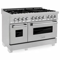 Brand new 🔥 ZLINE Kitchen And Bath ZLINE 48" Professional Dual Fuel Range In DuraSnow Stainless Steel 🧨