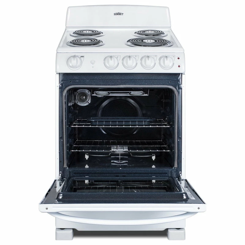 Best Sale 💯 Summit Lamp Corp. Summit RE2411 24 Inch Wide 2.9 Cu. Ft. Free Standing Electric Range With Sensor 🔔 - Image 2