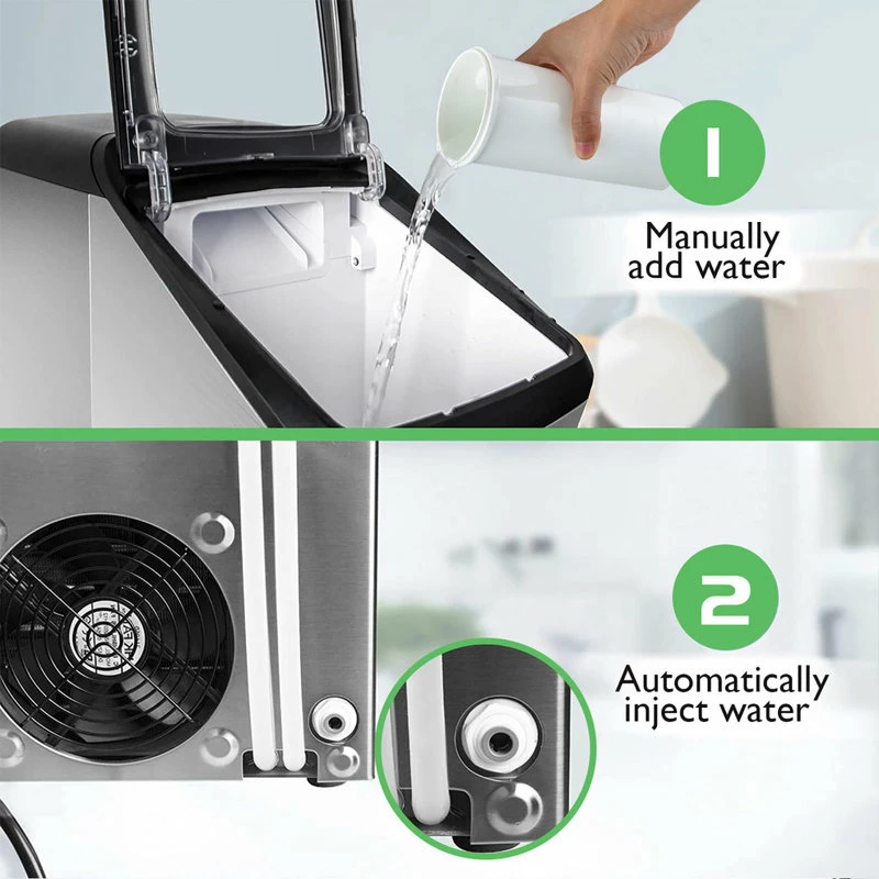 Cheapest 😉 Costway Nugget Ice Maker Machine Countertop Chewable Ice Maker 29lb/Day Self-Cleaning 🛒 - Image 3