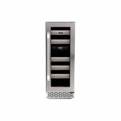 Hot Sale 🥰 Whynter 17 Bottle Seamless Stainless Steel Door Dual Zone Built-In Wine Refrigerator 👏