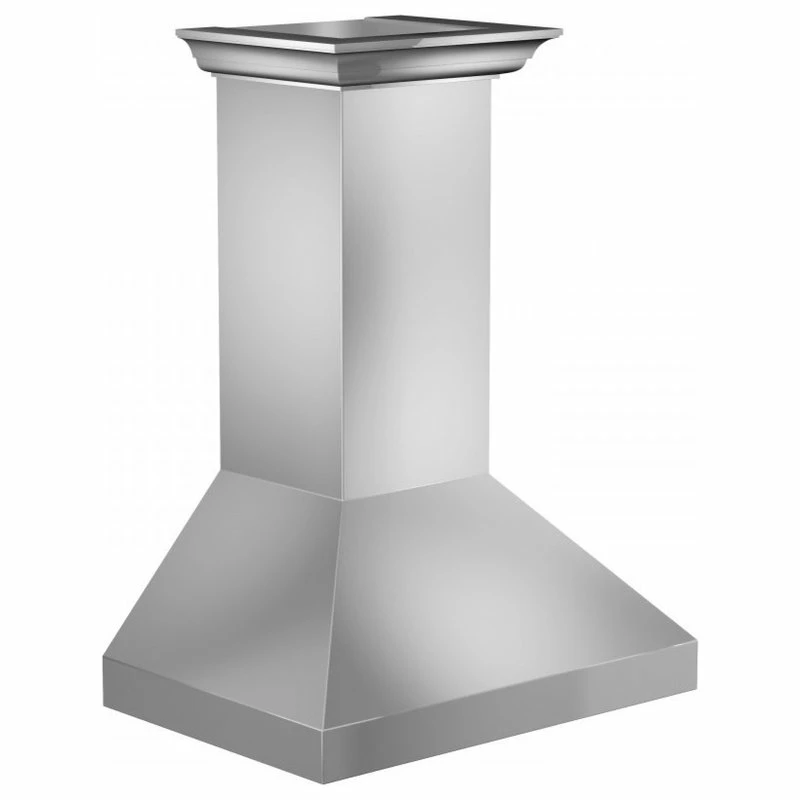 Wholesale 🎉 ZLINE Kitchen And Bath ZLINE Convertible Vent Wall Mount Range Hood In Stainless Steel & Crown Molding 👍 - Image 4