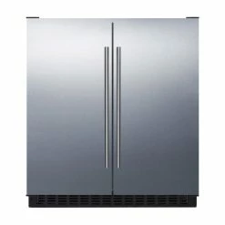 Wholesale 💯 Summit Appliance Built-In Side By Side Frost-Free Refrigerator, Freezer FFRF3075WSS 🎁