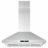 Best Pirce 🎉 Cosmo 36" 380 CFM Ducted Island Range Hood With LED Lighting In Stainless Steel 🤩