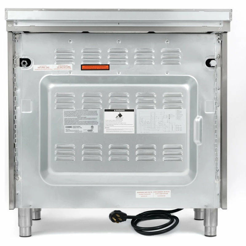 Wholesale ๐ฅฐ Cosmo 36" Pro Chef Style Dual-Fuel Range True Convection Oven ๐ - Image 10