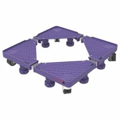 Outlet 🔔 Dolly With Feet, Locking Swivel Wheels, 1100 Lbs Capacity By Stalwart, 8 Pegs 🌟