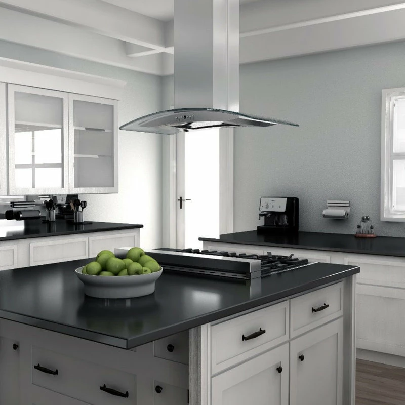 Outlet 😉 ZLINE Kitchen And Bath Zline 30" 400 Cfm Island Mount Range Hood In Stainless Steel & Glass Gl14i-30 ⌛ - Image 10