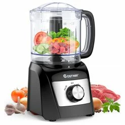 Best deal 🤩 Costway Electric Food Processor Vegetable Chopper W/ Stainless Steel Blade 🔥
