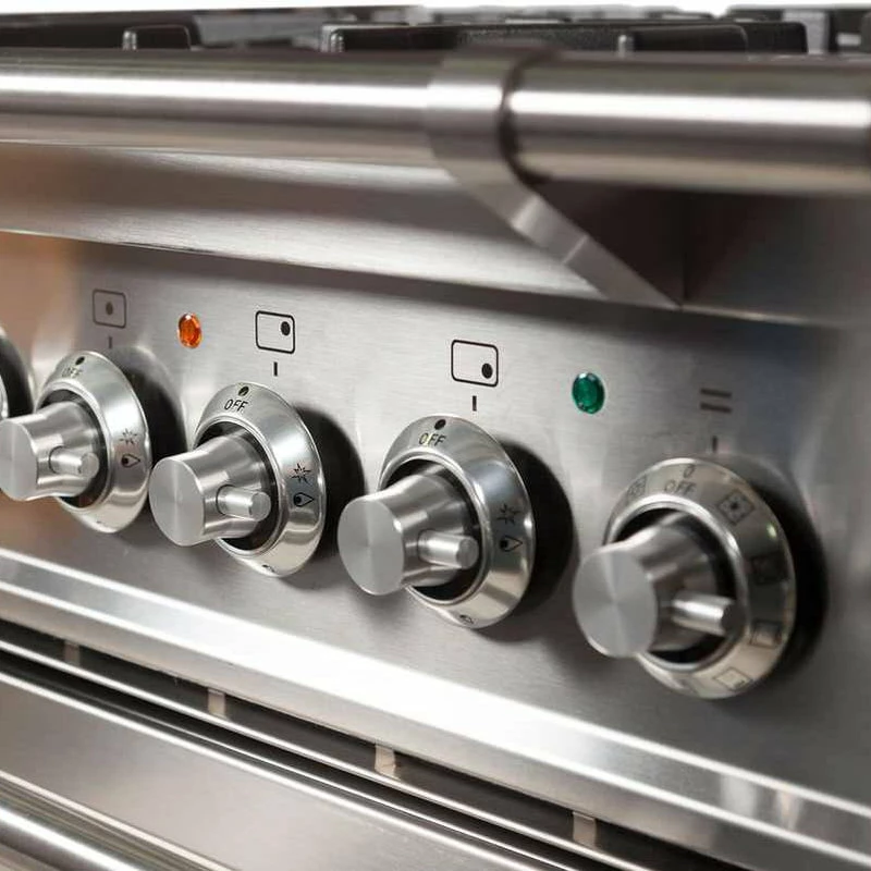 Best Sale ๐ ILVE USA Ilve 36" Freestanding Dual Fuel Range With Conversion Kit, Liquid Propane ๐ - Image 3