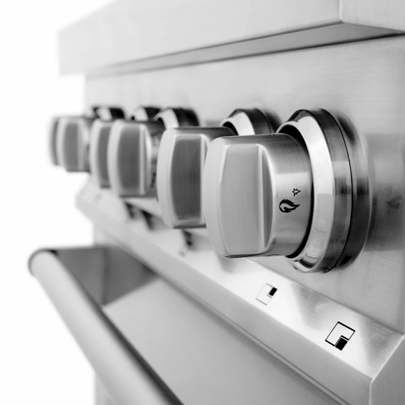 Outlet 🤩 ZLINE Kitchen And Bath ZLINE Range With Gas Stove And Electric Oven In Stainless Steel, 30" 🌟 - Image 8