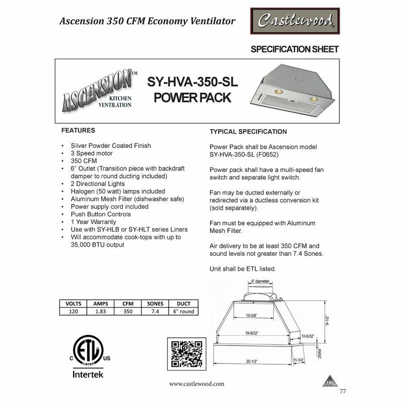 Deals 🌟 Castlewood Rustic Shiplap Chimney Range Hood - Light Gray, 30", 350 Cfm Economy 🎉 - Image 5