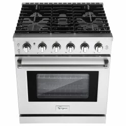 Best reviews of ✔️ Empava Appliances Inc. 30" 4.5 Cu. Ft. Slide-in Single Oven Gas Range With 5 Burners 🎁