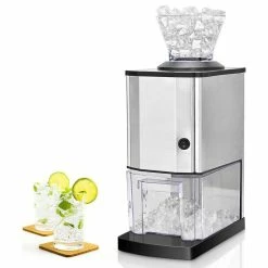 Best Pirce ❤️ Costway Electric Stainless Steel Ice Maker Machine Professional Tabletop 🎉