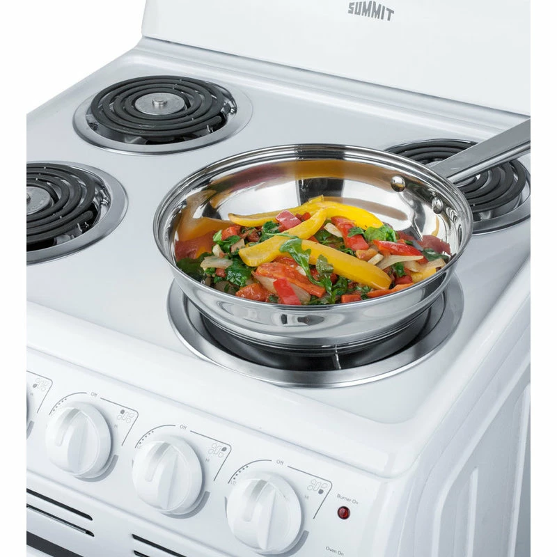 Best Sale 💯 Summit Lamp Corp. Summit RE2411 24 Inch Wide 2.9 Cu. Ft. Free Standing Electric Range With Sensor 🔔 - Image 3