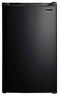 Budget ✨ Magic Chef 4.4-Cu. Ft. Refrigerator With Full-Width Freezer Compartment, Black ⌛
