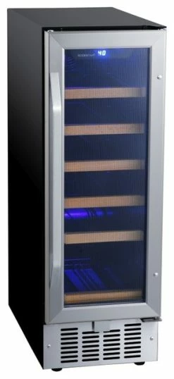 Best deal 🧨 EdgeStar CWR182SZ 12"W 18 Bottle Built-In Single Zone Wine Cooler - Stainless 🔥