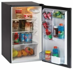Flash Sale 👍 Avanti 4.4 CF Auto-Defrost Refrigerator, 19 1/2x22x33, Black 😉